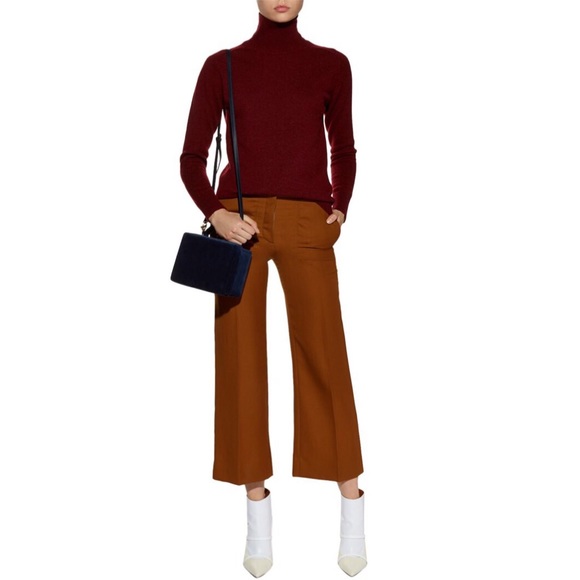 Victoria Beckham Sweaters - Victoria Beckham Burgundy Cashmere Sweater1 Small